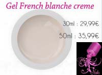 Gel French crème blanc (30ml)