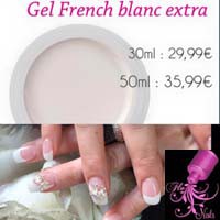 Gel French extra blanc (15ml)