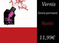 Vernis Gel : Rustic Brun (Brun) 15ml