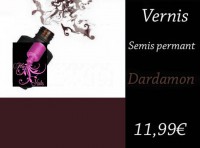 Vernis Gel : Cardamon (brun foncé) 15ml