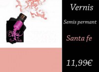 Vernis Gel : Santa Fe (Rose claire) 15ml