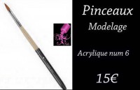 Pinceaux Acrylique num 6