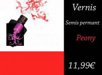 Vernis Gel : Peony