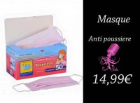 Masque protection poussière