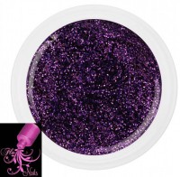 Gel pailletté : Mauve (5ml)