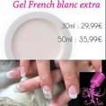Gel French extra blanc (15ml)