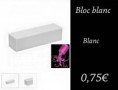 Bloc blanc polisseur