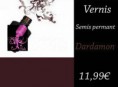 Vernis Gel : Cardamon (brun foncé) 15ml
