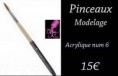 Pinceaux Acrylique num 6