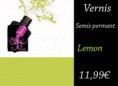Vernis Gel : Lemon (15ml)