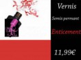 Vernis Gel : Enticement (15ml)