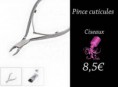 Coupe ciseaux cuticule